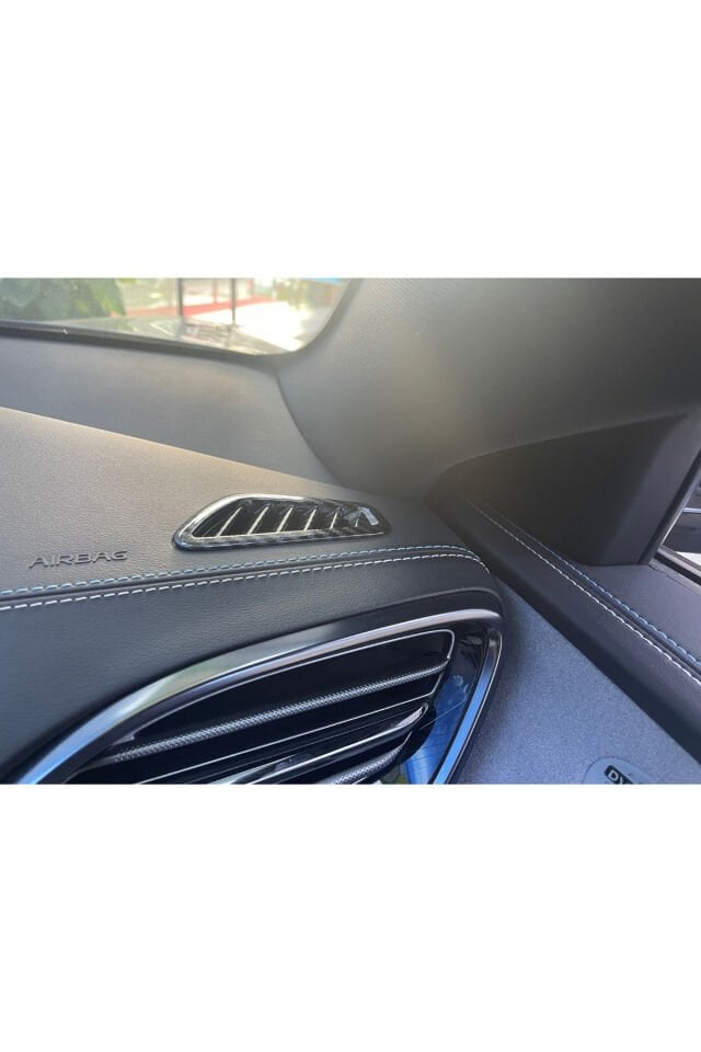 BYD Seal Sedan Abs Karbon Fiber hava Menfezi Kapağı Siyah
