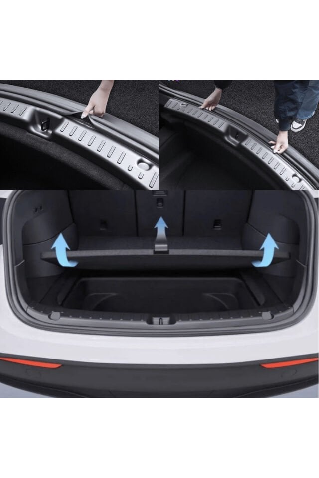 Tesla Model Y Juniper Premium Bagaj Eşiği Koruyucu