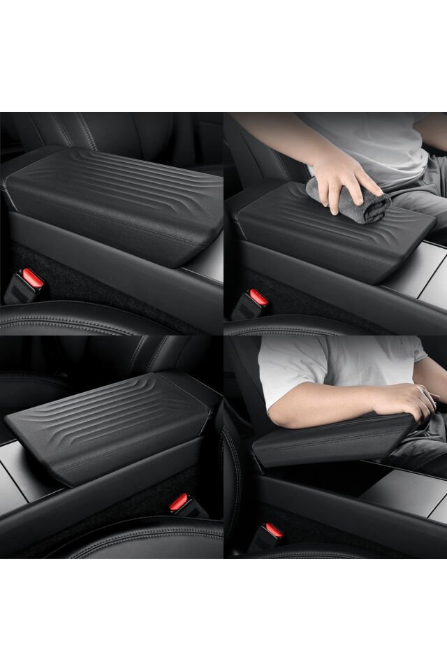 Tesla Model Y Juniper Uyumlu 3D Ergonomik Kol Dayama Koruyucu – Premium Konfor Serisi