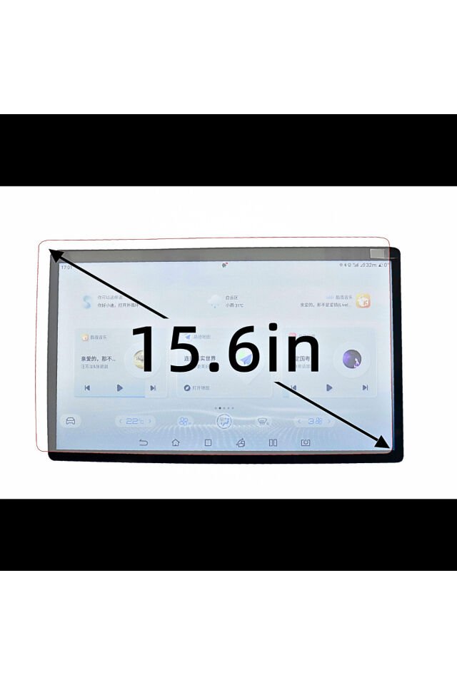 BYD SEAL Sedan 2025+Model 10.25'' +15.6'' Multimedya 9H Premium Ekran Koruyucu 2Li Set