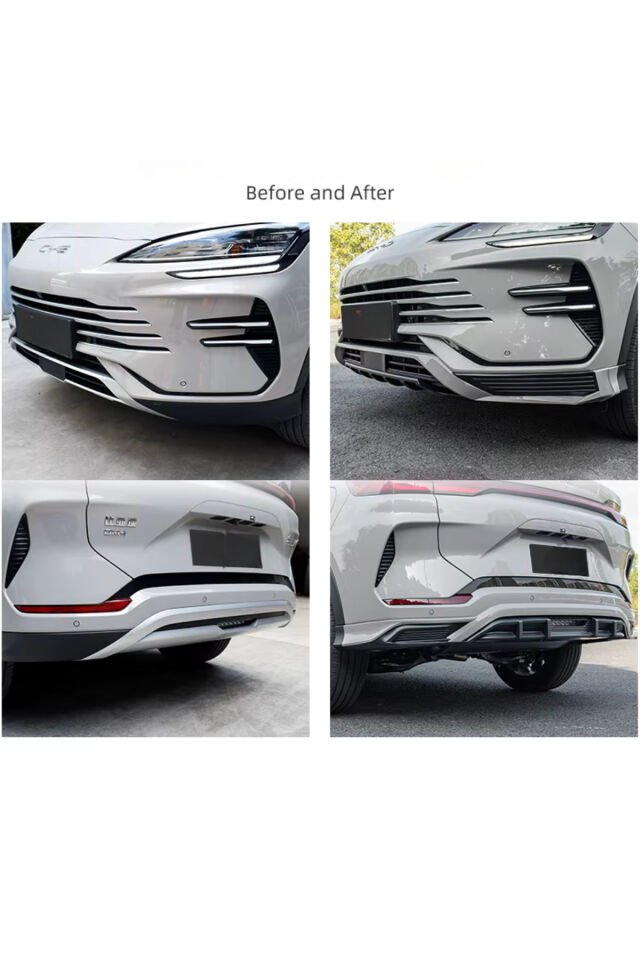 BYD SEAL U BODY KİT (Boyasız) Ön Lip Arka Difüzör Siyah Renk 2Parça
