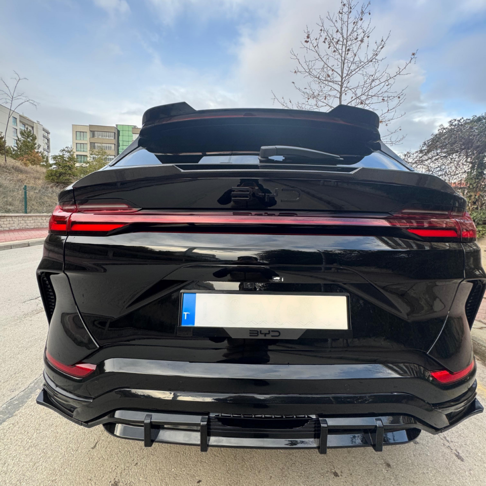 BYD SEAL U BODY KİT (Boyasız) Ön Lip Arka Difüzör Siyah Renk 2Parça