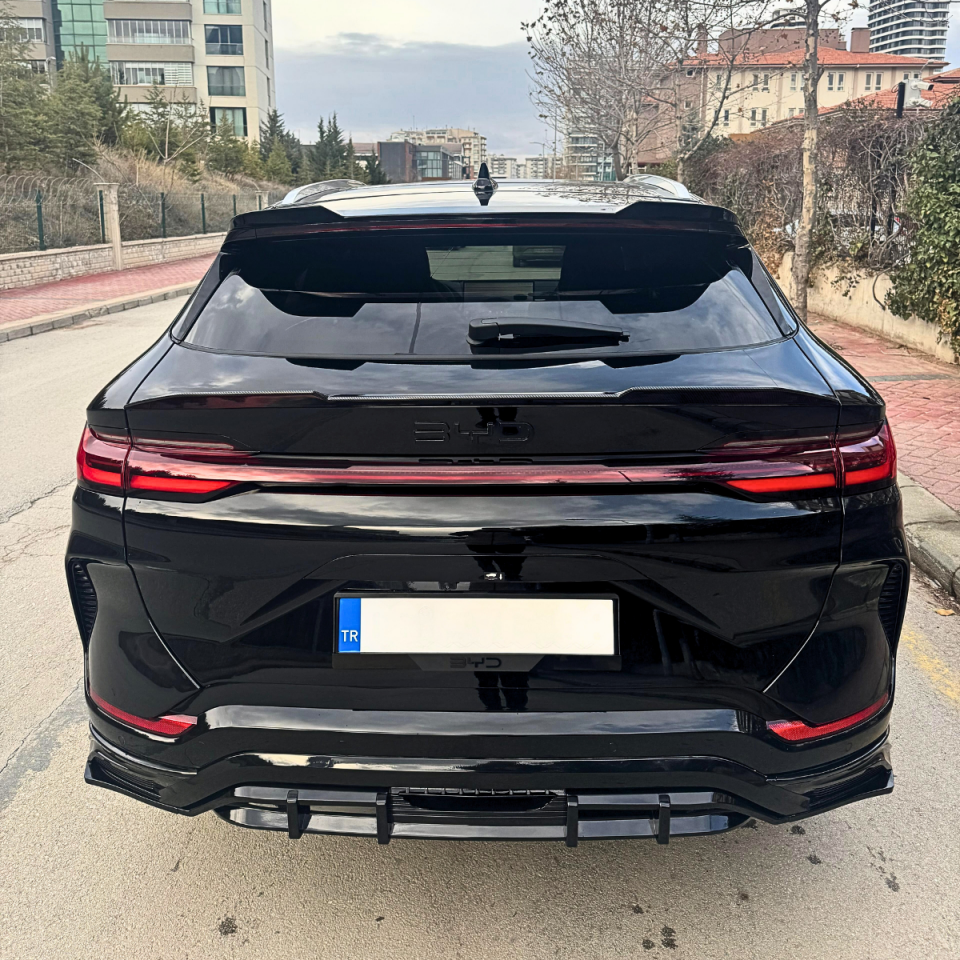 BYD SEAL U BODY KİT (Boyasız) Ön Lip Arka Difüzör Siyah Renk 2Parça