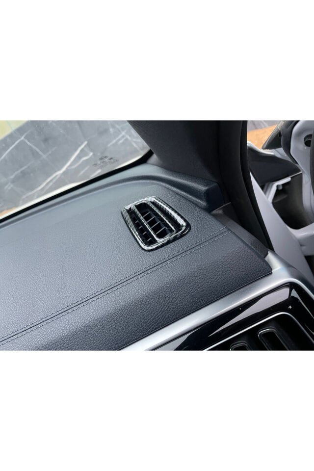 BYD SEAL U DM-İ/EV Abs Karbon Fiber hava Menfezi Kapağı Kokpit Seti 3 parça