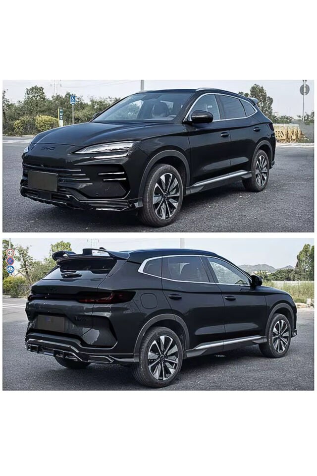 BYD SEAL U BODY KİT Ön Lip Arka Difüzör Siyah Renk 2Parça (Boyasız) +Üst bagaj Spoiler (3Parça)