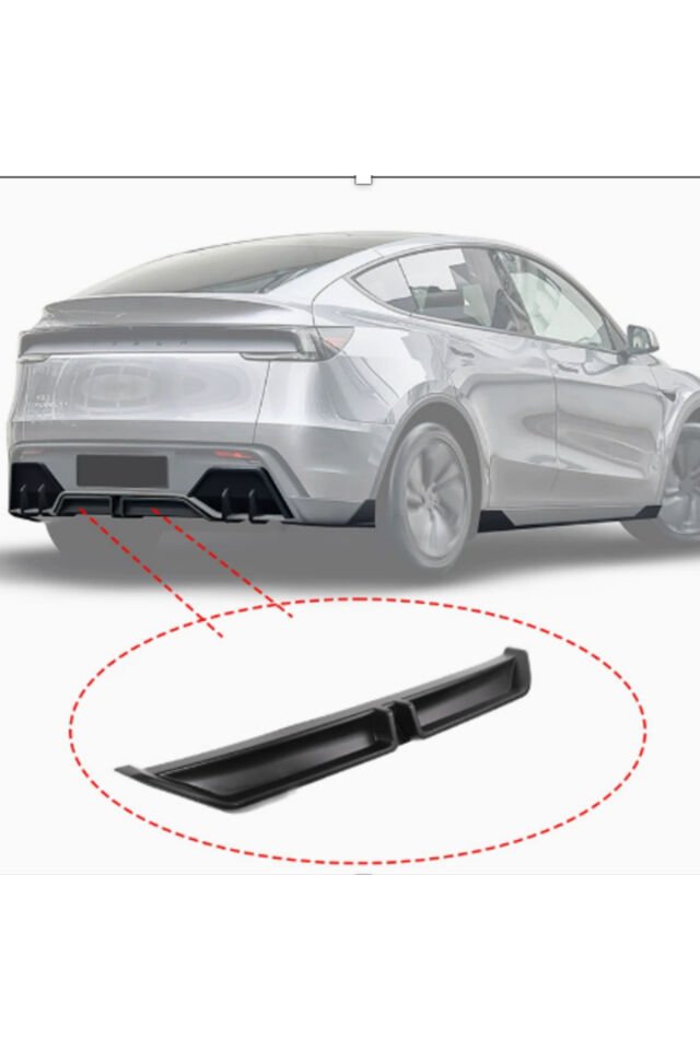 Tesla Juniper (2025-2026+) Arka Bodykit Seti Parlak Siyah