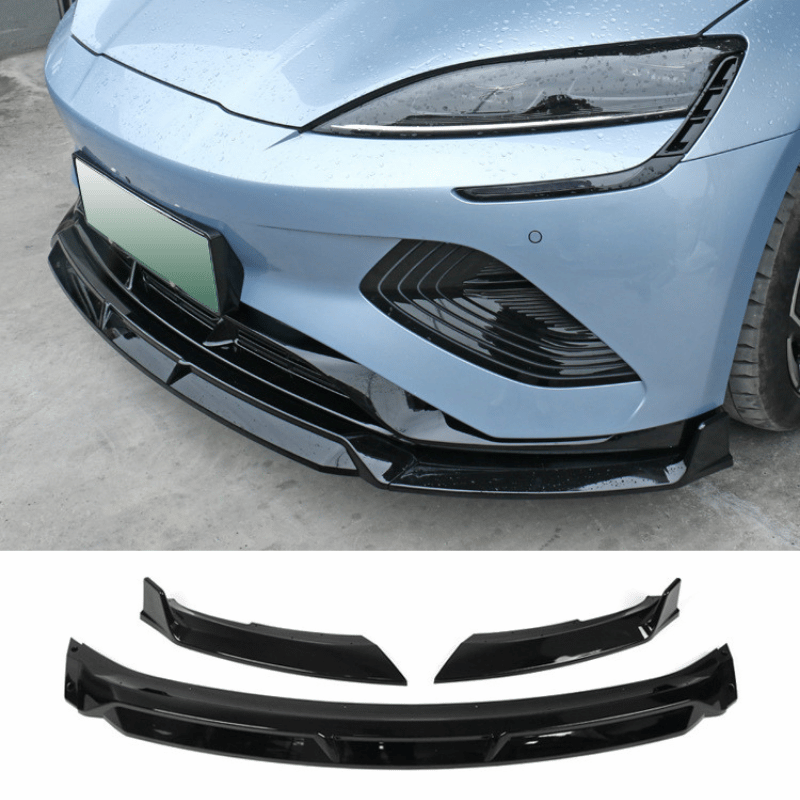 BYD Seal Sedan Uyumlu Ön Tampon Eki Piano Black Parlak Siyah Lip Spoiler