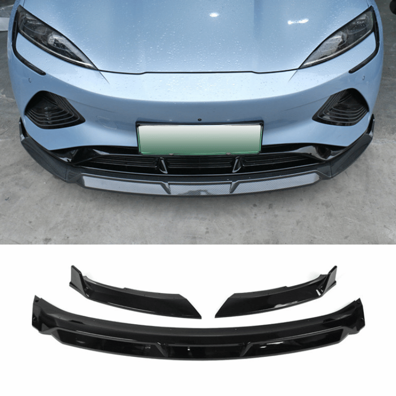 BYD Seal Sedan Uyumlu Ön Tampon Eki Piano Black Parlak Siyah Lip Spoiler