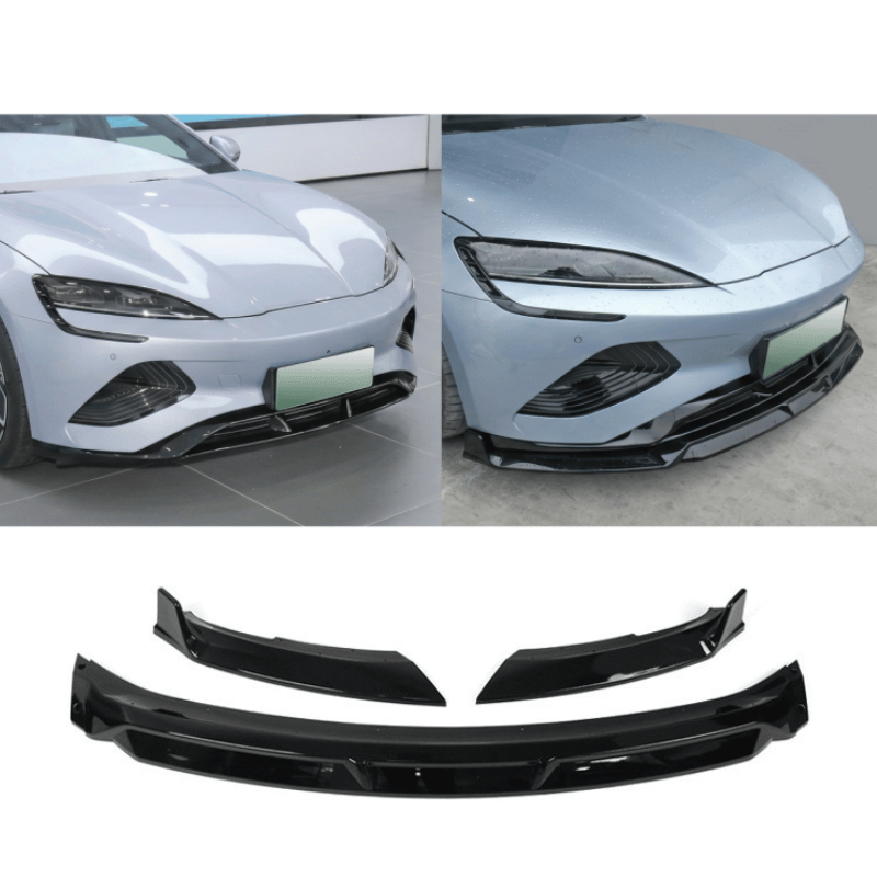 BYD Seal Sedan Uyumlu Ön Tampon Eki Piano Black Parlak Siyah Lip Spoiler