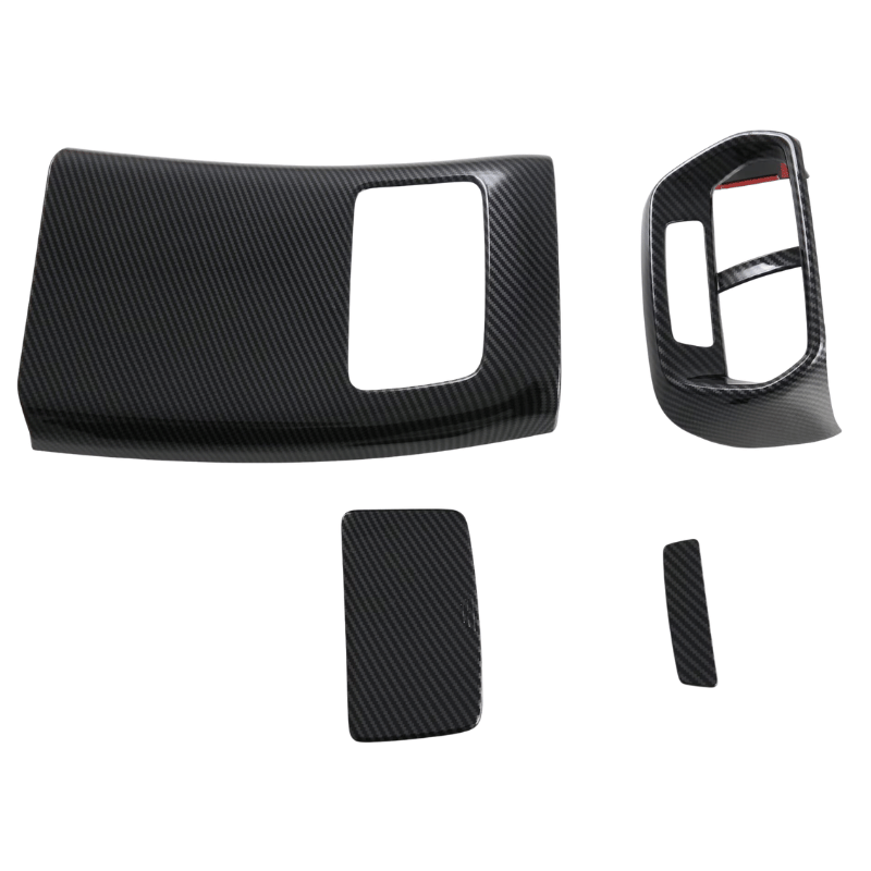 BYD Seallion 7 Uyumlu Arka Menfez Kapağı Karbon Fiber Kaplama (4 Parça)