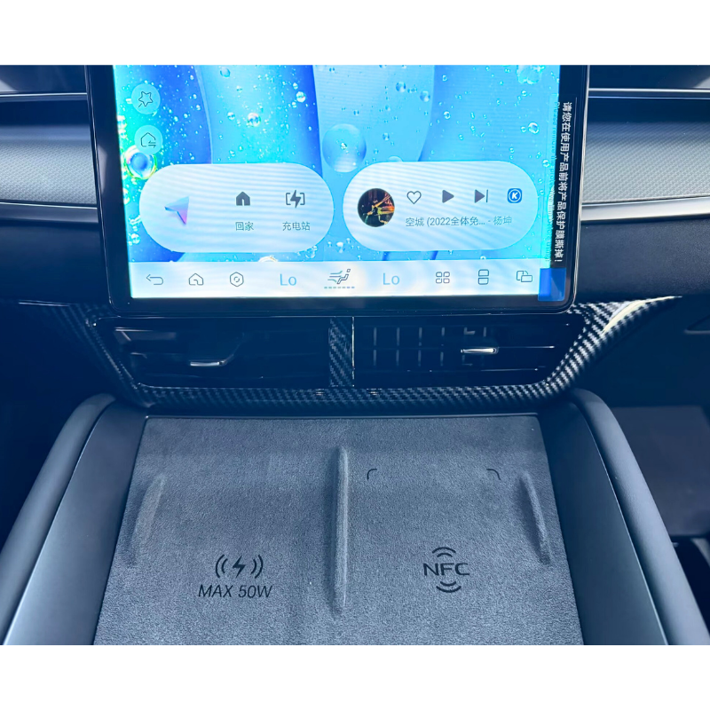 BYD Seallion 7 Uyumlu Karbon Fiber Ön Merkez Hava Menfezi Çerçeve Kaplaması