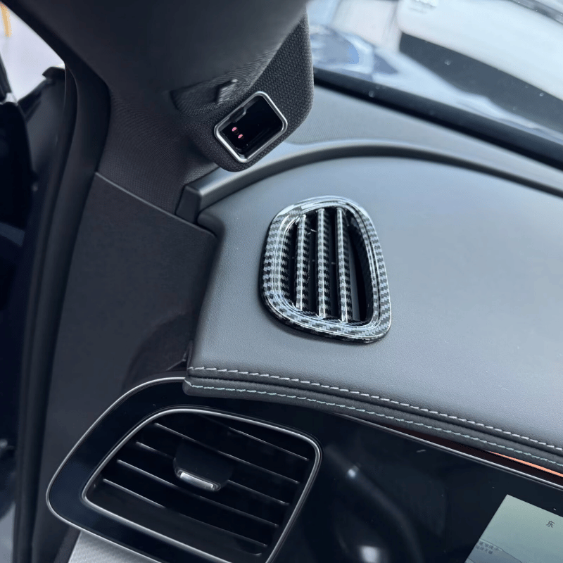 BYD Seallion 7 Uyumlu Karbon Fiber Üst Hava Menfezi Kapağı (Sağ/Sol Set)