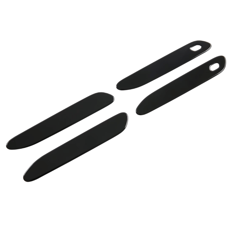 BYD Seallion 7 Uyumlu Dış Kapı Kolu Kaplama Seti 4 Parça (Piano Black / Karbon Fiber) Piano Black